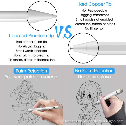 Stylus Pen Pressure Sensitive for iPad